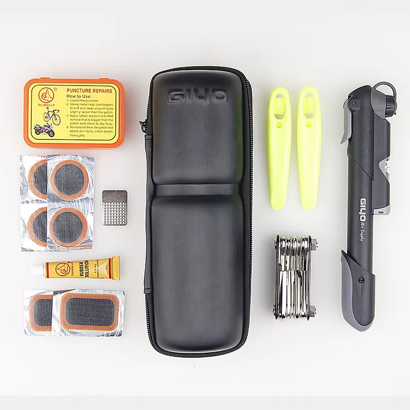 Cycling Tool Box with Tools MTB Bicycle Portable Capsule Boxes PT-08/PT-09 Apply Bottle Storage Repair Kit Bike Equipment