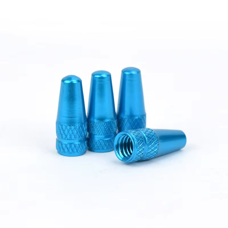 4/8Pcs Aluminum Alloy Bicycle Tire FV Valve Cap MTB Road Bike Covered Protector Road MTB Tyre Dustproof Bike Presta Valve