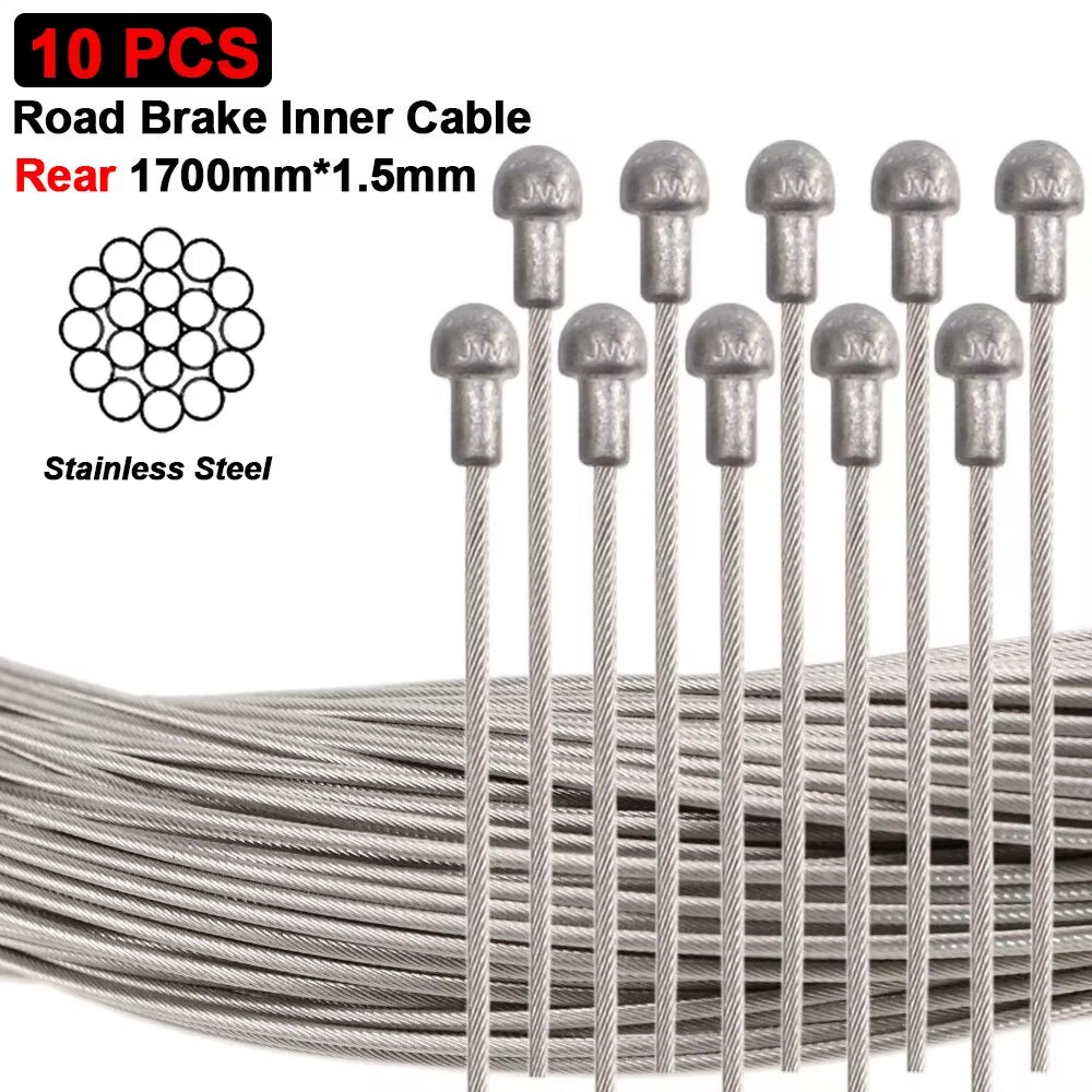 Bike Shifter Brake Cable Stainless Steel Inner Cable MTB Road Bike Front Rear Derailleur Shift Brake Cable Set