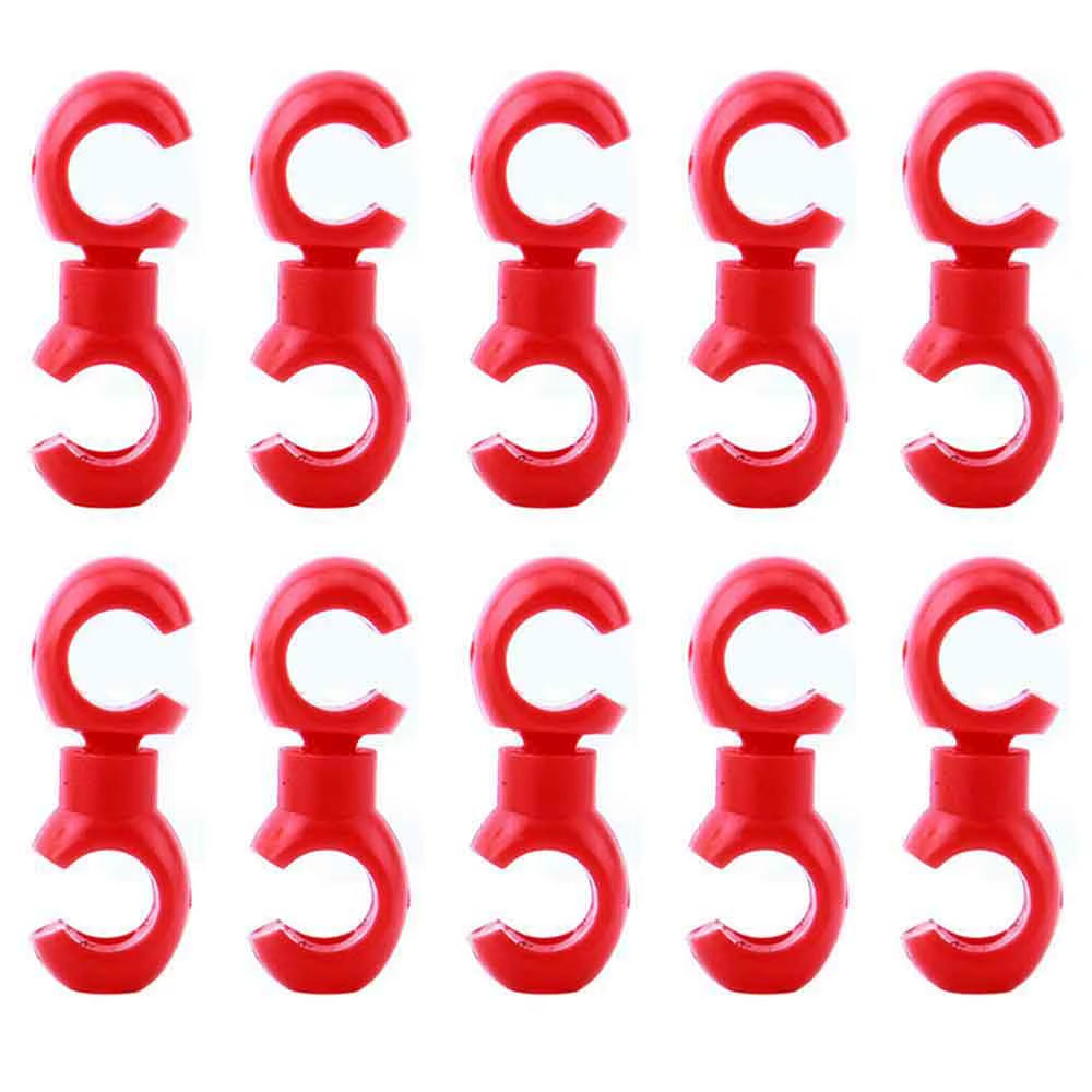 10Pcs Rotatable MTB Brake Cable Clips Bicycle Shift Gear Cable Buckles Guide Line Clips for Smooth Cycling Enhanced Performance
