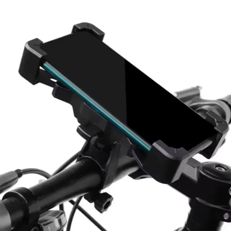 Motorcycles Bicycles Phone Holder 360 Rotation Mobile Phone Navigation Bracket Bike Riding Shockproof for Iphone Samsung Xiaomi