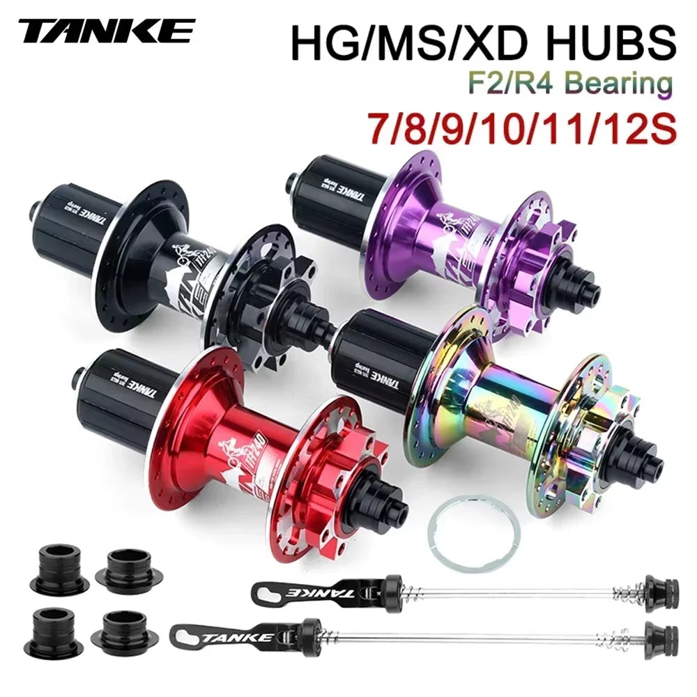 120 Click Hub Bearing MTB Hub Front Rear 32 36 Holes Disc Brake Bicycle Hubs 7 8 9 10 11 12 Speed Quick Release 6 Pawl Hub