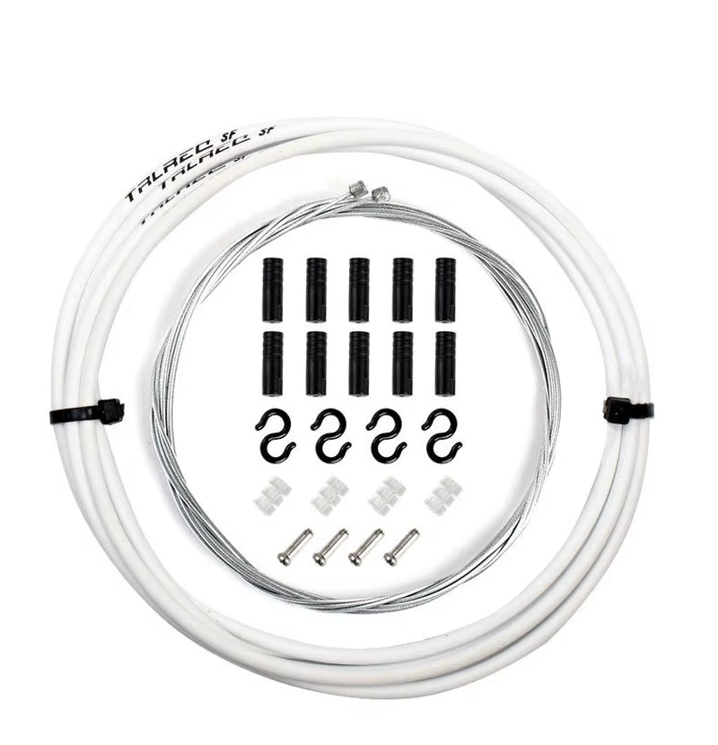 Bicycle Brake Cable Housing Group Set for MTB Mountain Bike Derailleur Shifter Lever Cable with Bike Cable Cap