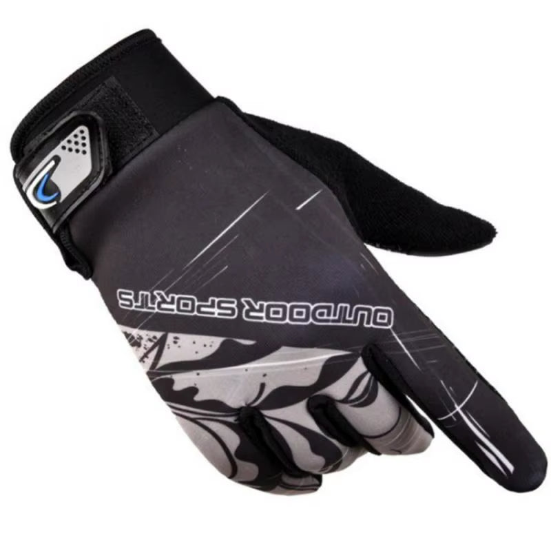 Men Winter Motorcycle Gloves Touch Screen Waterproof Windproof Sports Mitten Warm Fleece Bike Motorcycle Ski Riding Glov