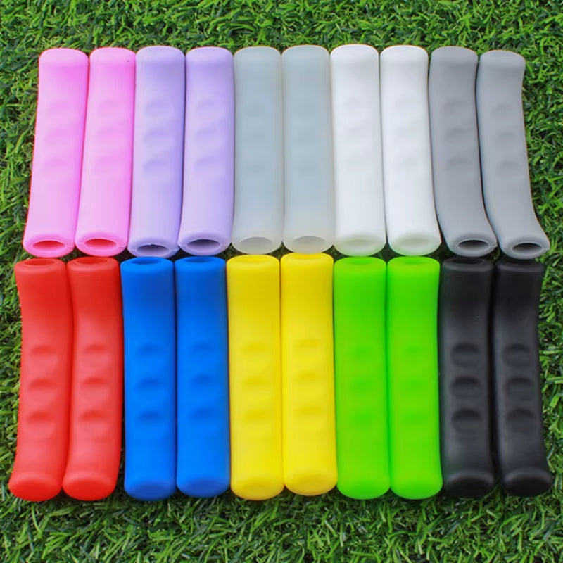 Bicycle Brake Handle Cover Sleeve, Silicone MTB Grips, Handlebar Protect Cover, Anti-Slip Cycling Gear, Bike Accessories