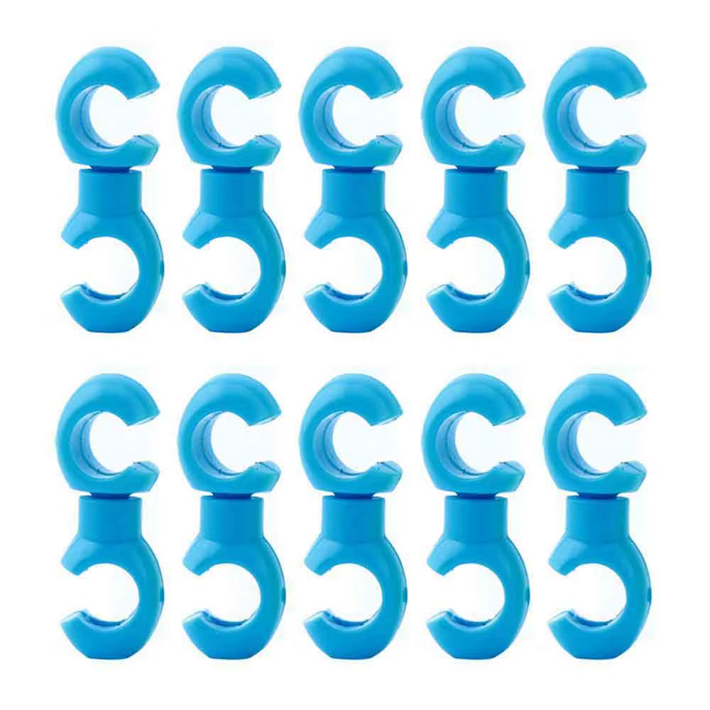 10Pcs Rotatable MTB Brake Cable Clips Bicycle Shift Gear Cable Buckles Guide Line Clips for Smooth Cycling Enhanced Performance