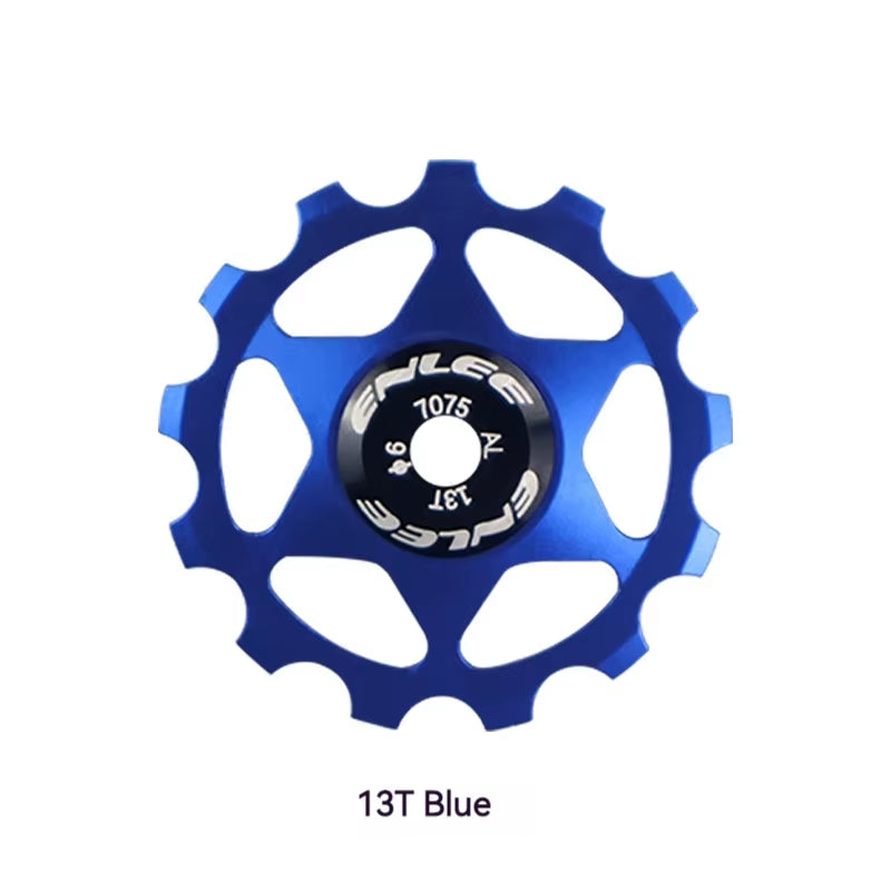 Bike Aluminum Alloy Guide Wheel Pulley Rear Derailleur 11T 13T Guide MTB Ceramic Bearing Jockey Wheel for 4/5/6MM