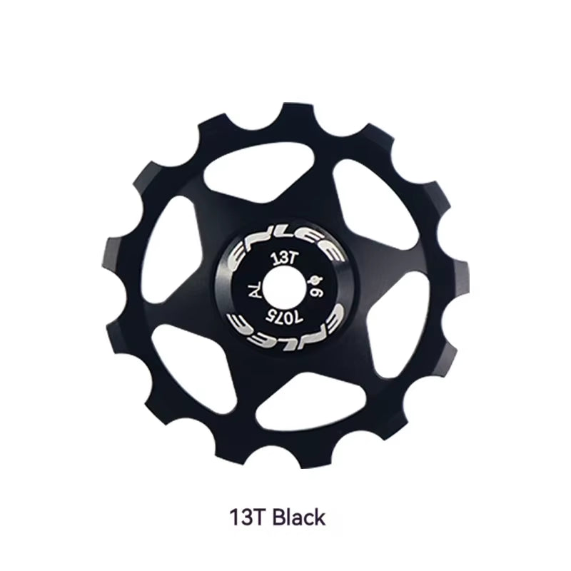 Bike Aluminum Alloy Guide Wheel Pulley Rear Derailleur 11T 13T Guide MTB Ceramic Bearing Jockey Wheel for 4/5/6MM