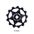 Bike Aluminum Alloy Guide Wheel Pulley Rear Derailleur 11T 13T Guide MTB Ceramic Bearing Jockey Wheel for 4/5/6MM