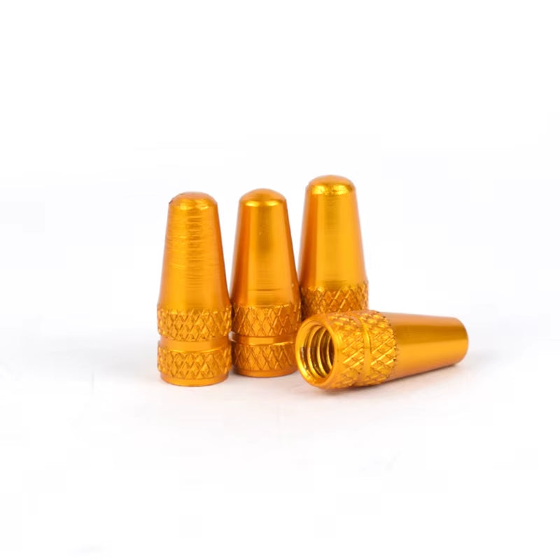 4/8Pcs Aluminum Alloy Bicycle Tire FV Valve Cap MTB Road Bike Covered Protector Road MTB Tyre Dustproof Bike Presta Valve
