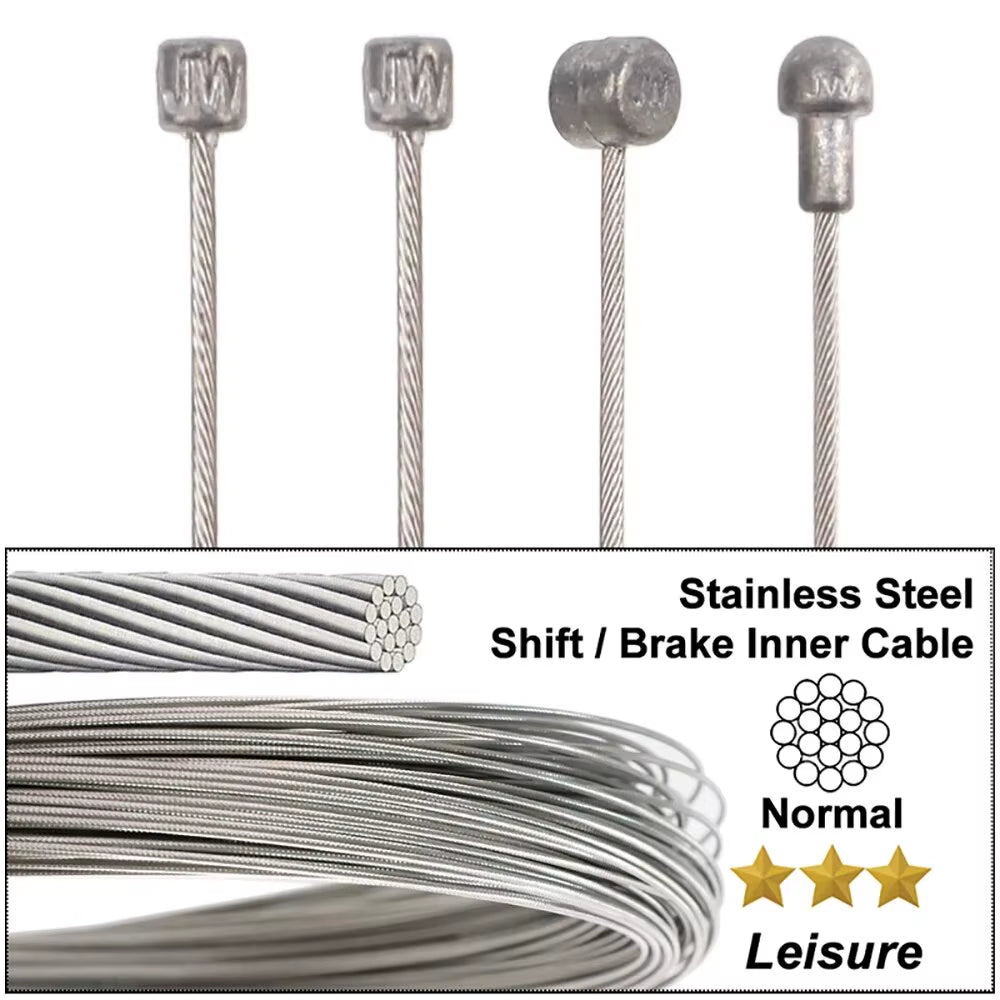 Bike Shifter Brake Cable Stainless Steel Inner Cable MTB Road Bike Front Rear Derailleur Shift Brake Cable Set