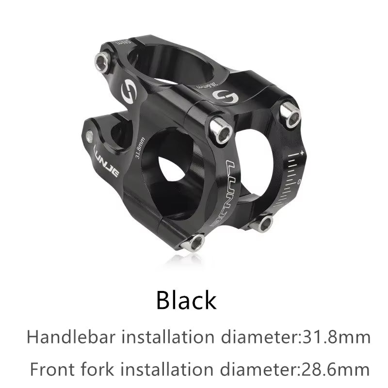 MTB Road Bike Stem CNC Mountain Bicycle Bridge Short Power 31.8Mm High Strength Climbing Riser