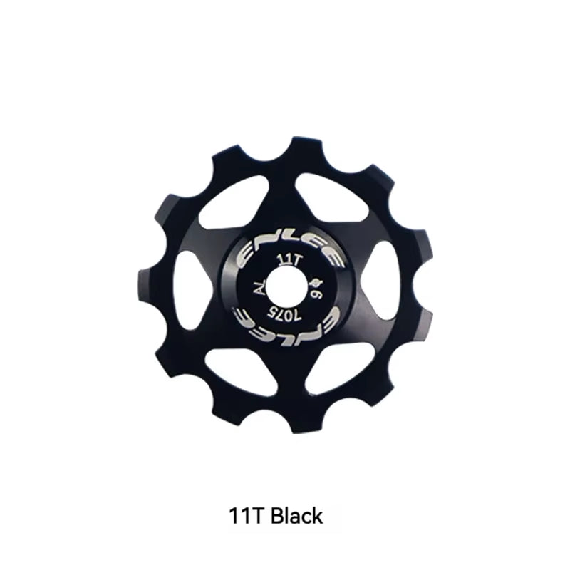 Bike Aluminum Alloy Guide Wheel Pulley Rear Derailleur 11T 13T Guide MTB Ceramic Bearing Jockey Wheel for 4/5/6MM